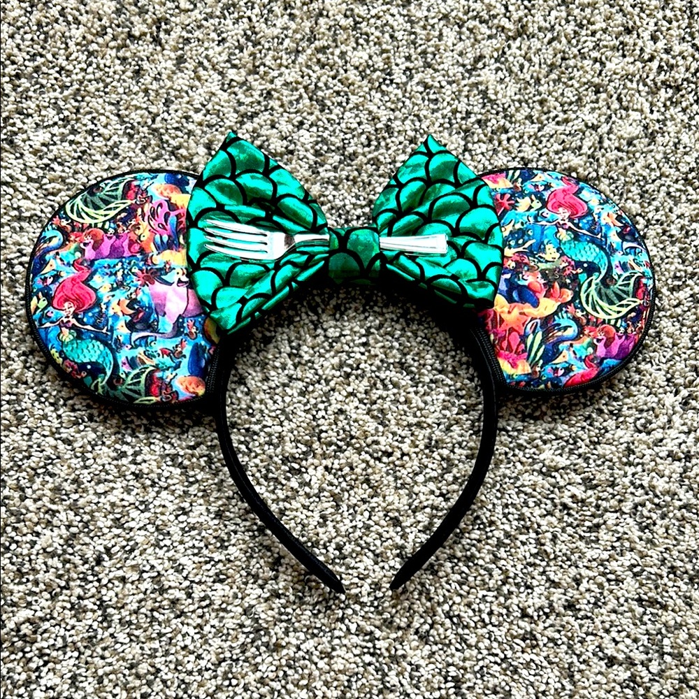 Mermaid Mouse Ears Headband